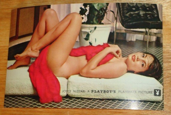 vintage Playboy centerfold